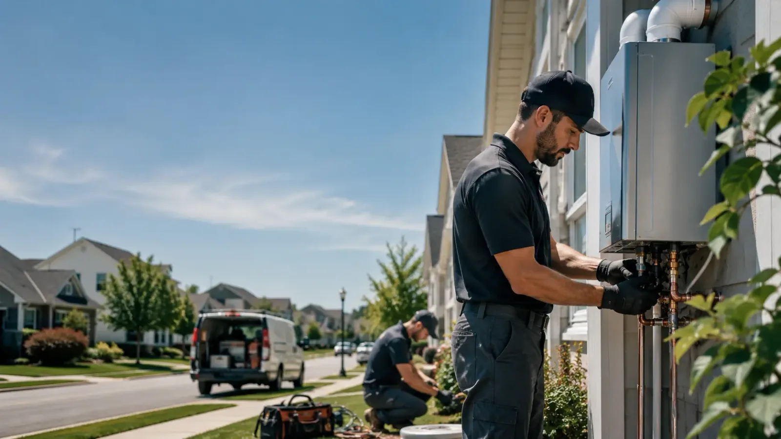 Tankless Water Heater Installation in Norman, AR